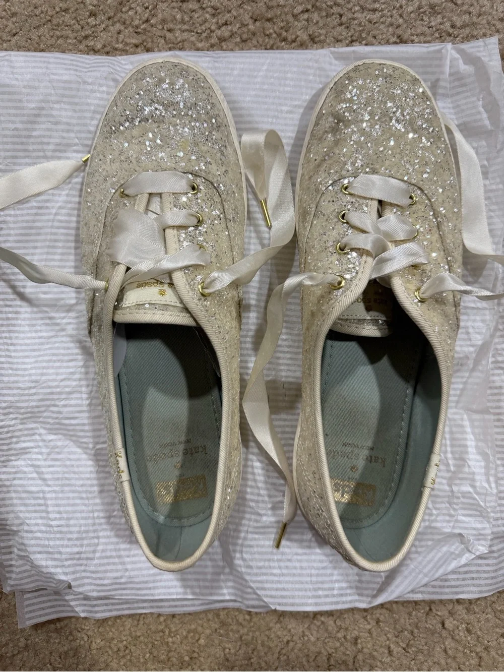 Kate Spade x Keds Glitter Sneakers